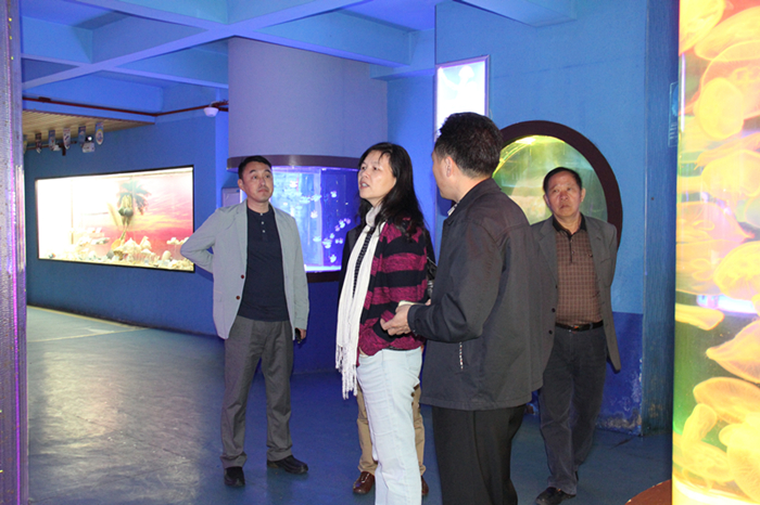 中国自然博物馆水族馆专业委员会秘书长王士莉女士来我司参观指导